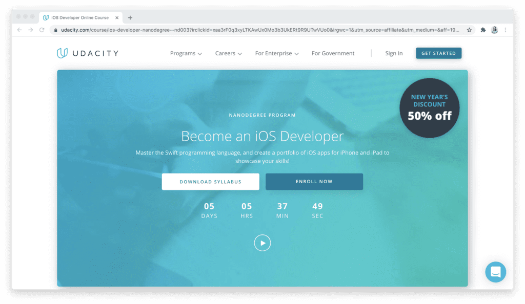 Udacity's Become an iOS Developer Nanodegree